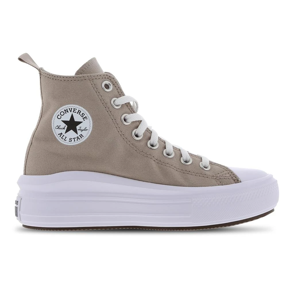 商品Converse|Converse CTAS Move Platform High - Grade School Shoes,价格¥245,第1张图片