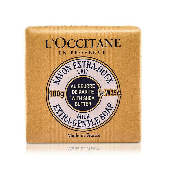 商品L'Occitane|L'Occitane 乳木果牛奶味洁肤皂 身体皂 沐浴皂 100g/3.5oz,价格¥84,第4张图片详细描述
