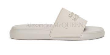 商品Alexander McQueen|RUBBER POOL SLIDES,价格¥2222,第7张图片详细描述