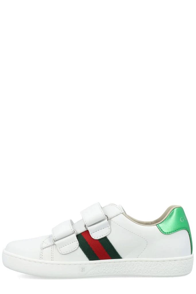 商品Gucci|Gucci Kids Ace Round Toe Sneakers,价格¥1618,第2张图片详细描述