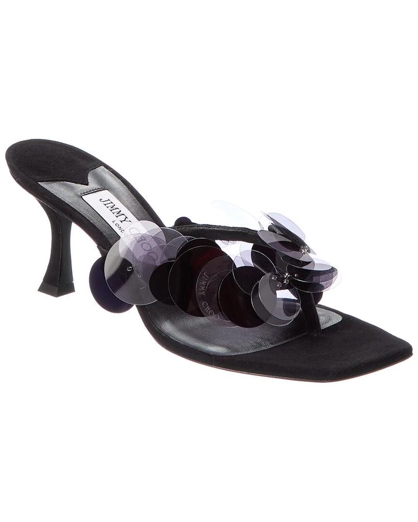 商品Jimmy Choo|Freja 70 Suede Sandal,价格¥5985,第1张图片