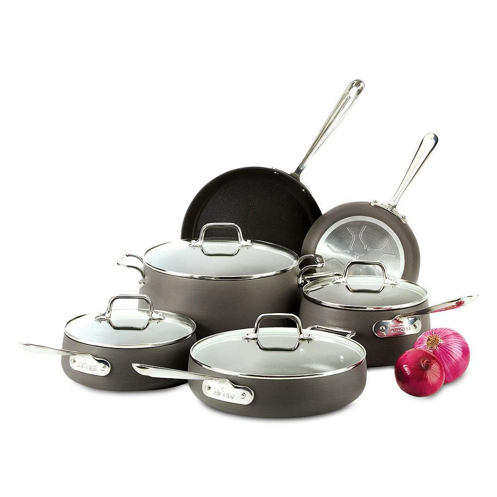 Hard Anodized Nonstick 10-Piece Cookware Set 商品