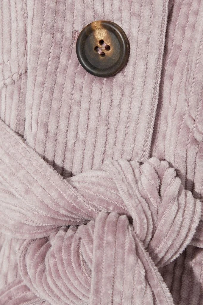商品Brunello Cucinelli|Belted cotton-blend corduroy jacket,价格¥7339,第2张图片详细描述