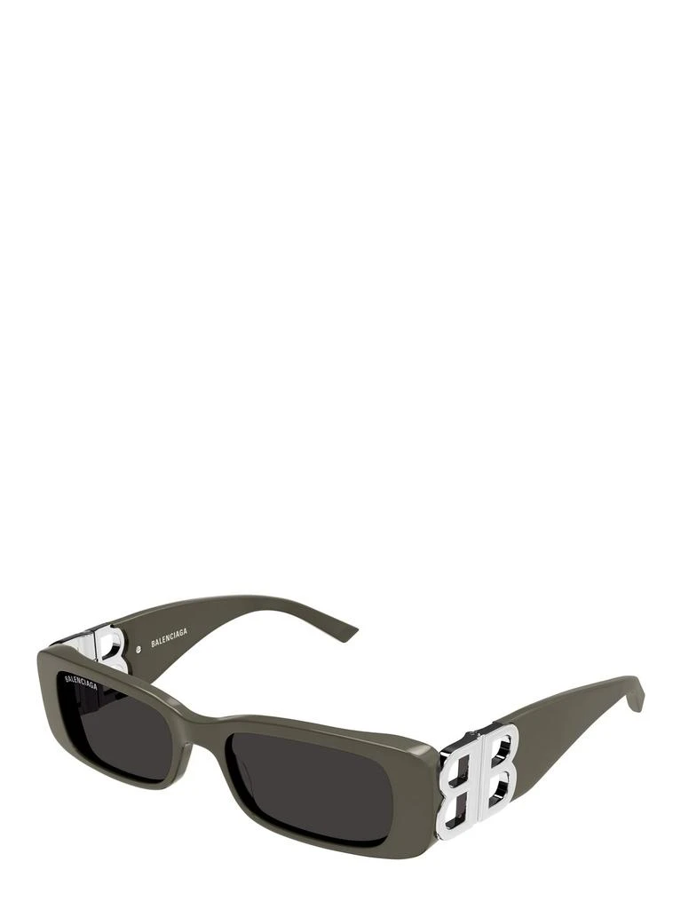 商品Balenciaga|Balenciaga Eyewear Rectangular Frame Sunglasses,价格¥2203,第2张图片详细描述