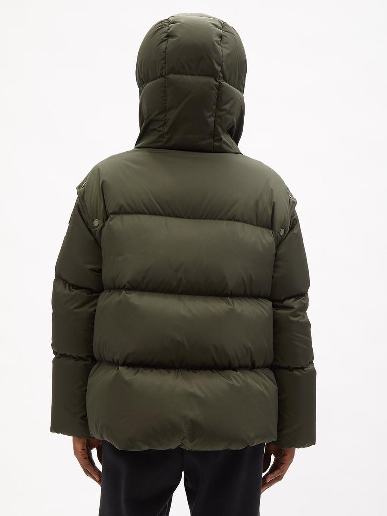 商品Moncler|Asaret detachable-sleeve hooded quilted down coat,价格¥11016,第7张图片详细描述