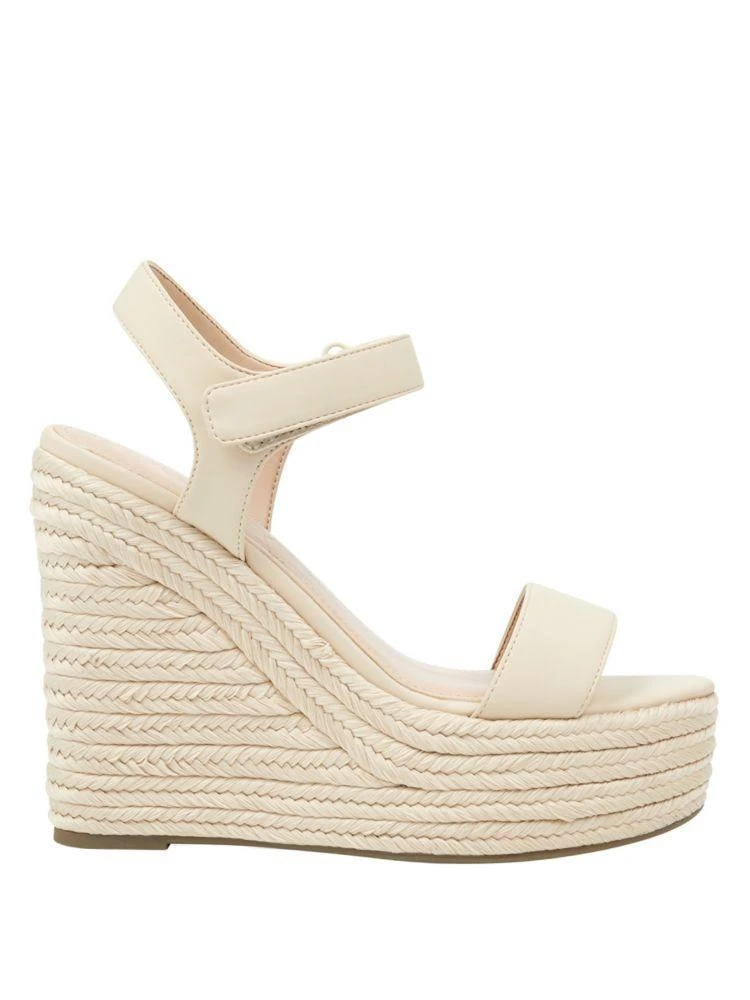 Leather Wedge Espadrilles 商品