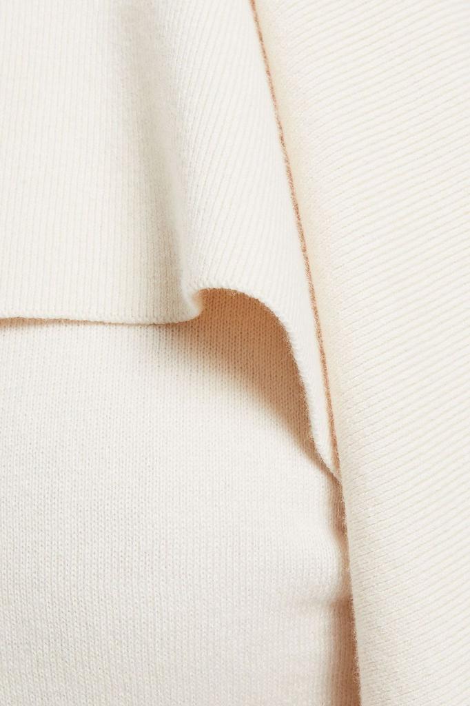 商品Zimmermann|Draped cotton-blend turtleneck sweater,价格¥1836,第6张图片详细描述