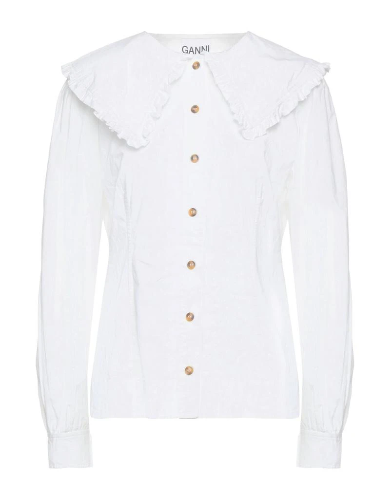 商品Ganni|Solid color shirts & blouses,价格¥589,第1张图片