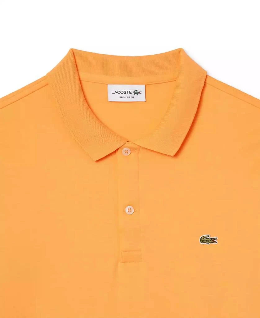 商品Lacoste|Men's Regular Fit Soft Touch Short Sleeve Polo Shirt,价格¥521,第4张图片详细描述