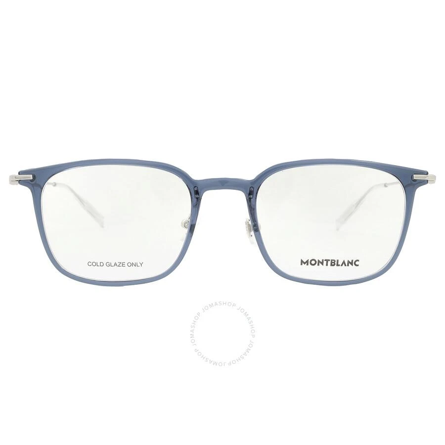 商品MontBlanc|Demo Square Men's Eyeglasses MB0100O 004 52,价格¥1183,第1张图片