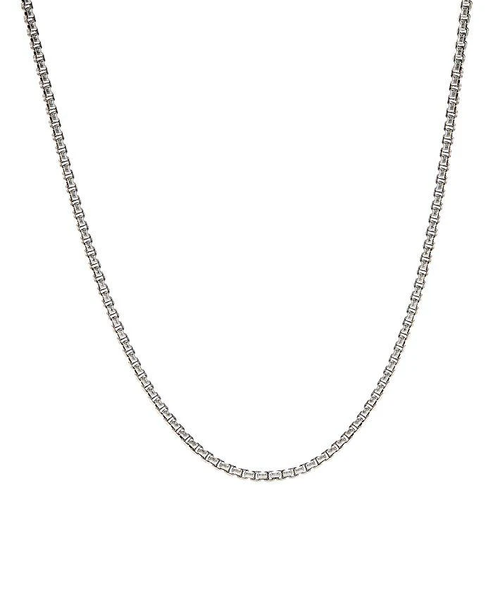 商品David Yurman|Men's Box Chain Necklace 1.7mm,价格¥1396,第1张图片