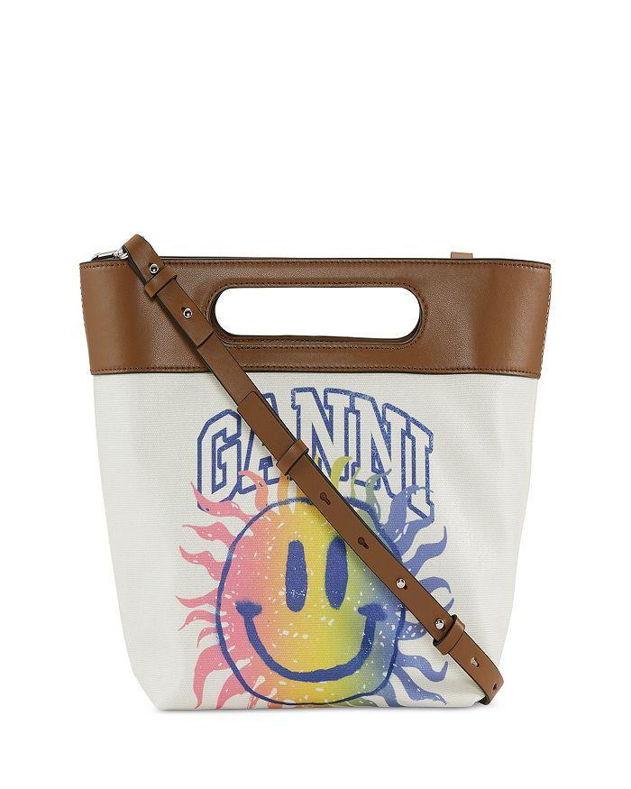 商品Ganni|Small Canvas Tote,价格¥1739,第3张图片详细描述