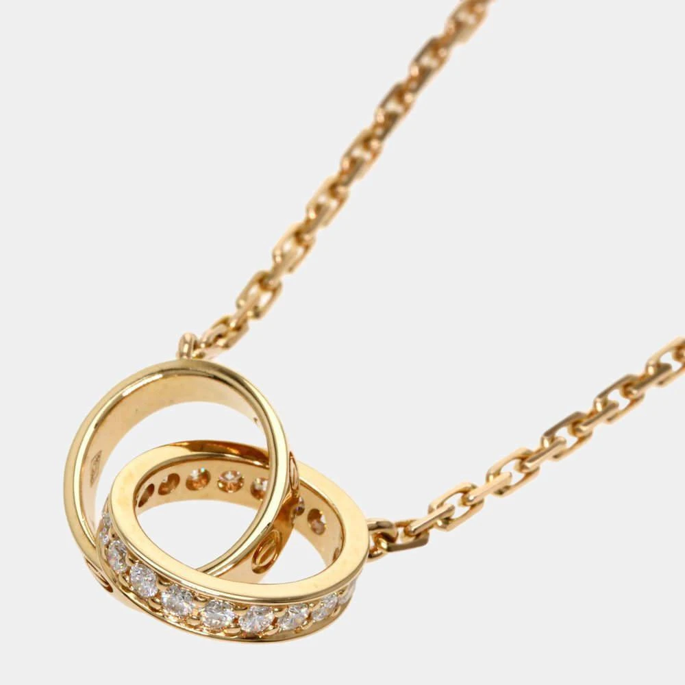 商品[二手商品] Cartier|Cartier Love 18K Rose Gold Diamond Necklace,价格¥27908,第1张图片
