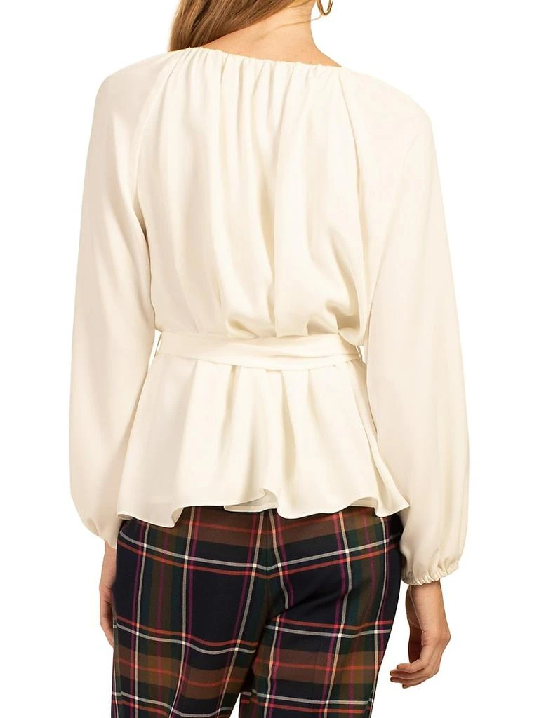 商品Trina Turk|Sana Gathered Georgette Top,价格¥555,第3张图片详细描述