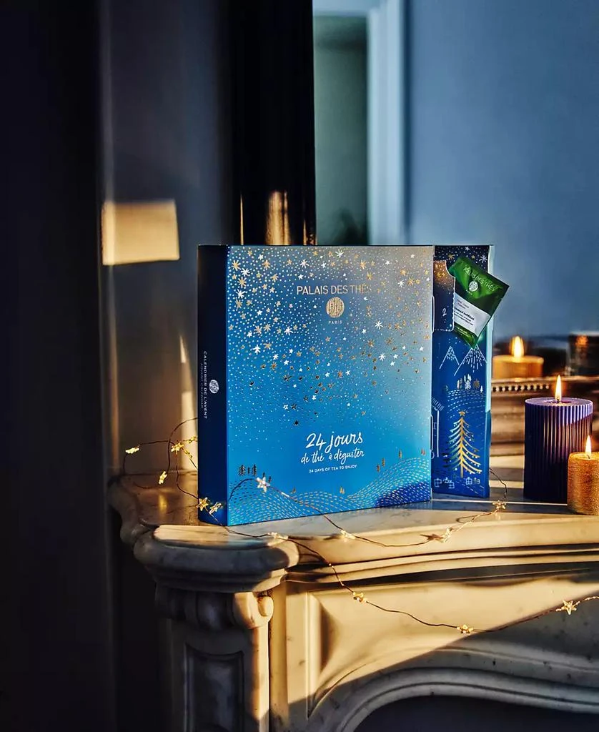 商品Palais des Thés|24 Days of Tea  Holiday Advent Calendar, 24 Tea Bags,价格¥284,第4张图片详细描述