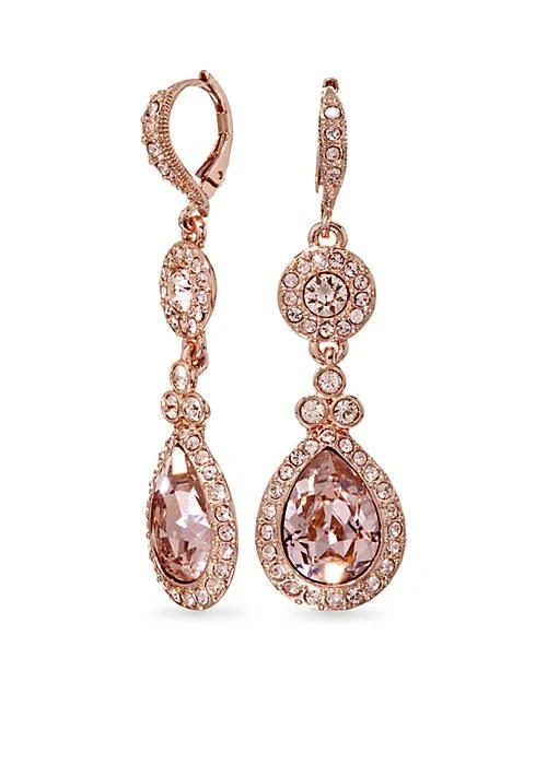 商品Givenchy|Rose Gold Tone Tear Drop Earrings,价格¥412,第1张图片