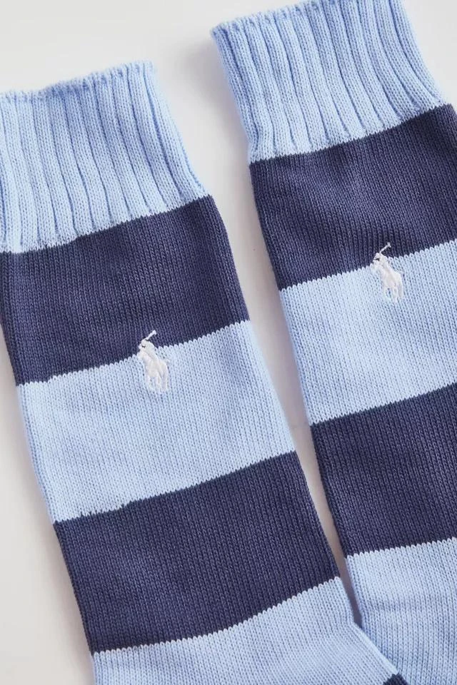 商品Ralph Lauren|Polo Ralph Lauren Classic Rugby Stripe Crew Sock,价格¥120,第2张图片详细描述