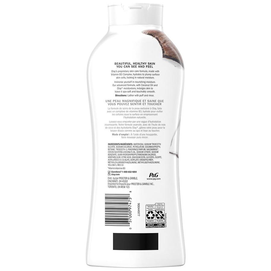 Ultra Moisture Body Wash Coconut Oil, 22 oz商品第3张图片规格展示