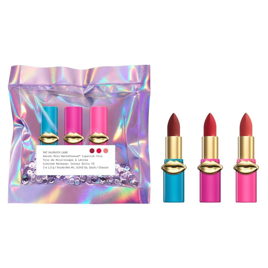 商品Pat McGrath|MatteTrance™ 雾面唇膏迷你3件套 - 2020春季新款,价格¥129,第4张图片详细描述