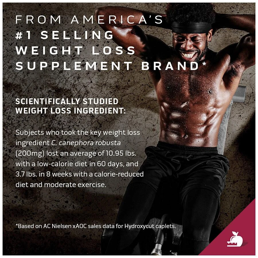商品MuscleTech|Hardcore Thermogenic Weight Loss Supplement Green Coffee Bean Extract Formula,价格¥81,第4张图片详细描述