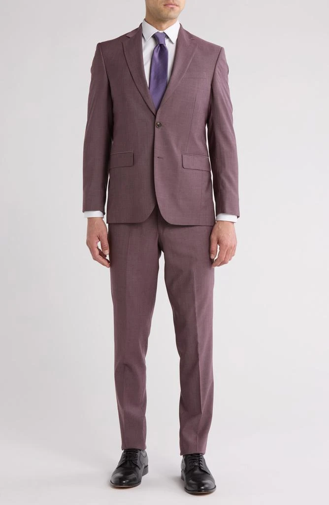 商品Ted Baker London|Plaid Jarrow Slim Fit Wool Suit,价格¥1952,第1张图片