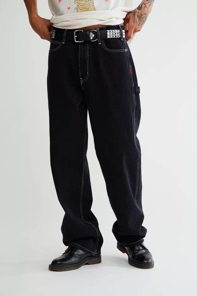 商品BDG|BDG Baggy Skate Fit Jean – Black Contrast Stitch,价格¥514,第3张图片详细描述