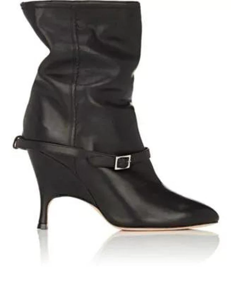 商品ALCHIMIA DI BALLIN|Kari Leather Ankle Boots,价格¥2671,第1张图片