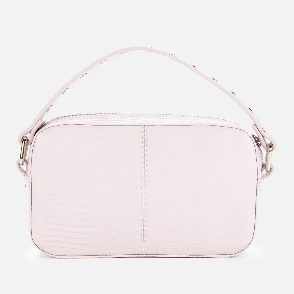 商品Nunoo|Núnoo Women's Helena Lizard Shoulder Bag - lavender,价格¥524,第4张图片详细描述