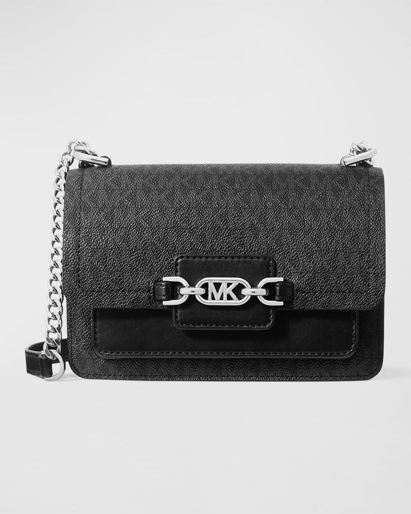 商品Michael Kors|Heather XS Monogram Chain Crossbody Bag,价格¥1438,第1张图片