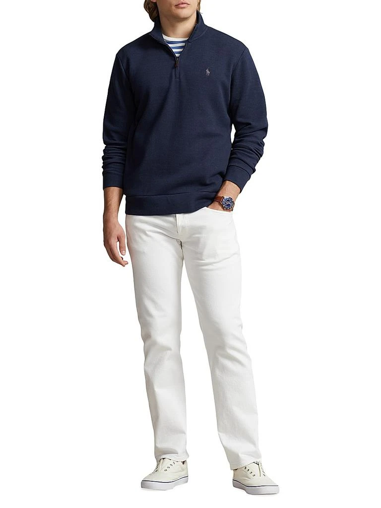 商品Ralph Lauren|Cotton-Blend Quarter-Zip Sweatshirt,价格¥1099,第2张图片详细描述