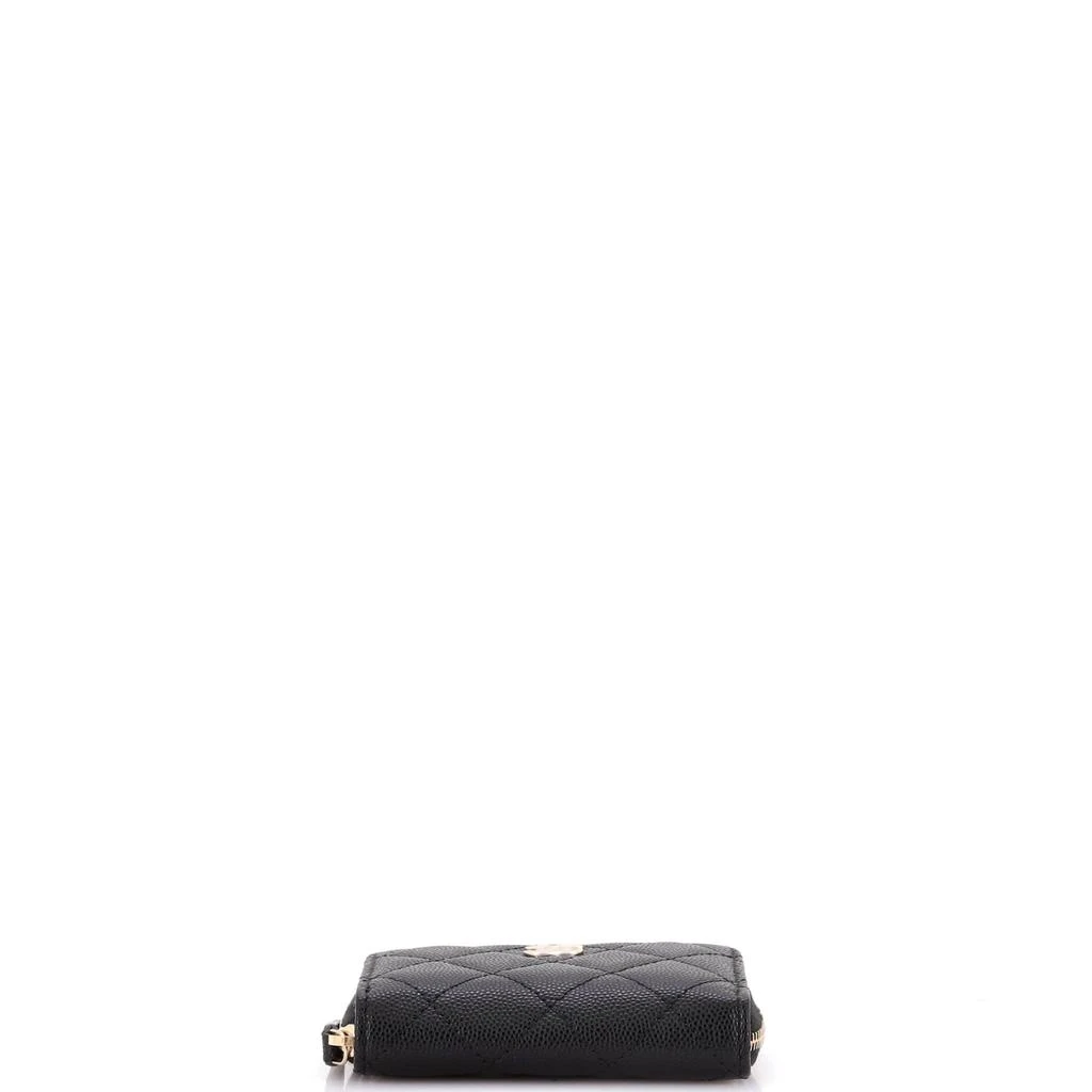商品[二手商品] Chanel|Classic Zip Around Card Holder Coin Purse Quilted Caviar Small,价格¥6487,第4张图片详细描述