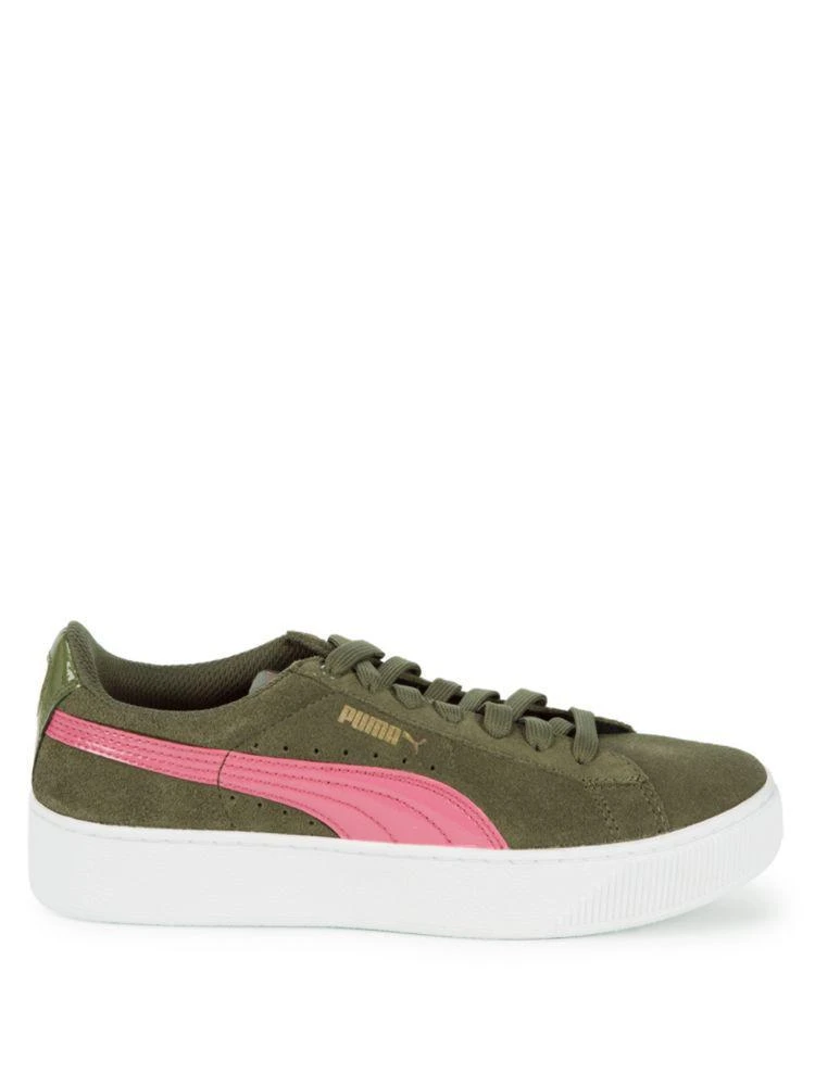 商品Puma|Vikky Platform Suede Sneakers,价格¥393,第5张图片详细描述