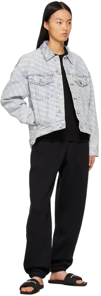 商品Alexander Wang|Black Puff Logo Sweatshirt,价格¥1479,第4张图片详细描述