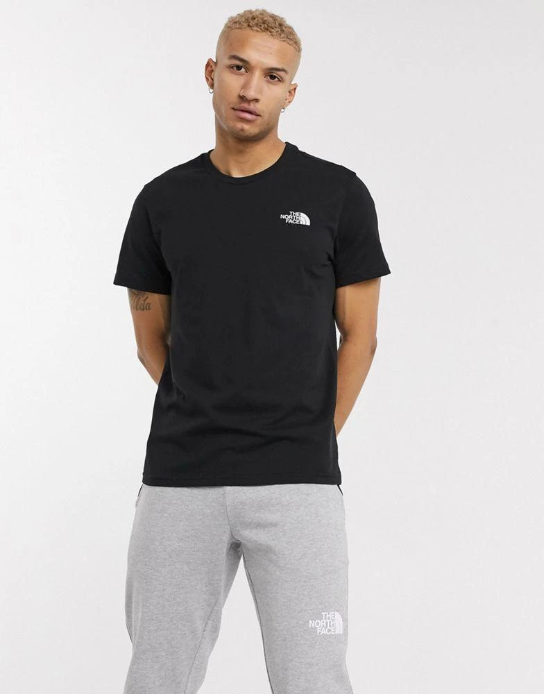 商品The North Face|The North Face Simple Dome t-shirt in black,价格¥233,第3张图片详细描述