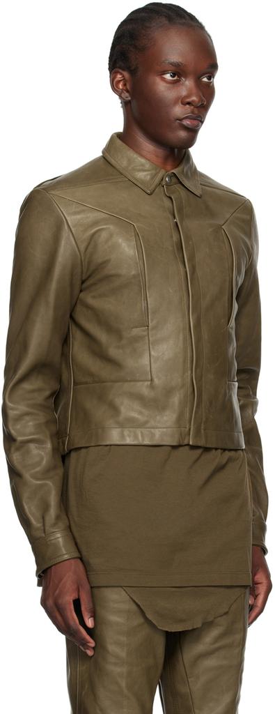 Khakis（カーキス） Owen Leather Coat 定価16万 Khakis Owen Leather Coat Black