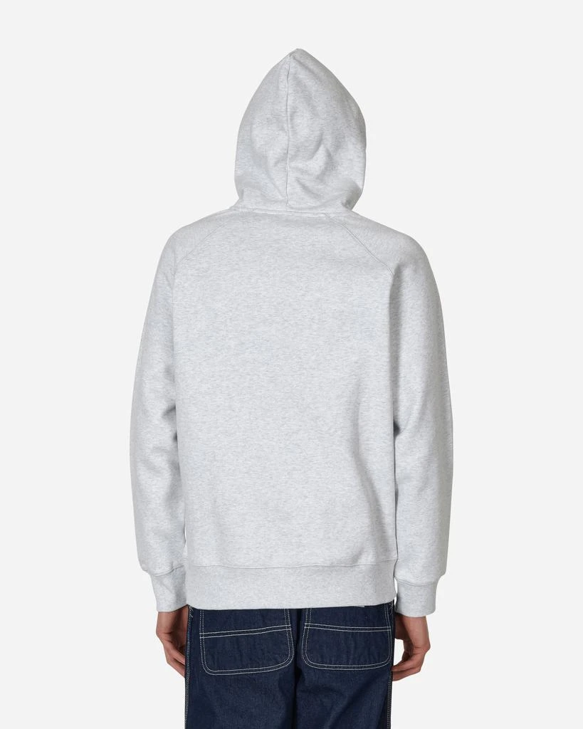 商品Carhartt WIP|Chase Hooded Sweatshirt Grey,价格¥902,第3张图片详细描述