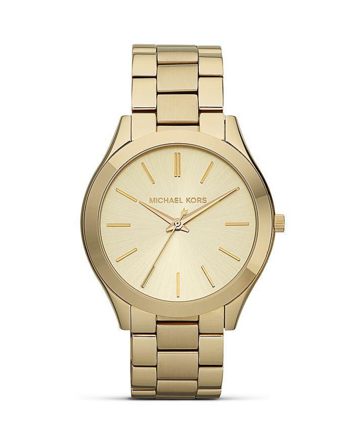 商品Michael Kors|Slim Runway Watch, 42mm,价格¥1497,第3张图片详细描述