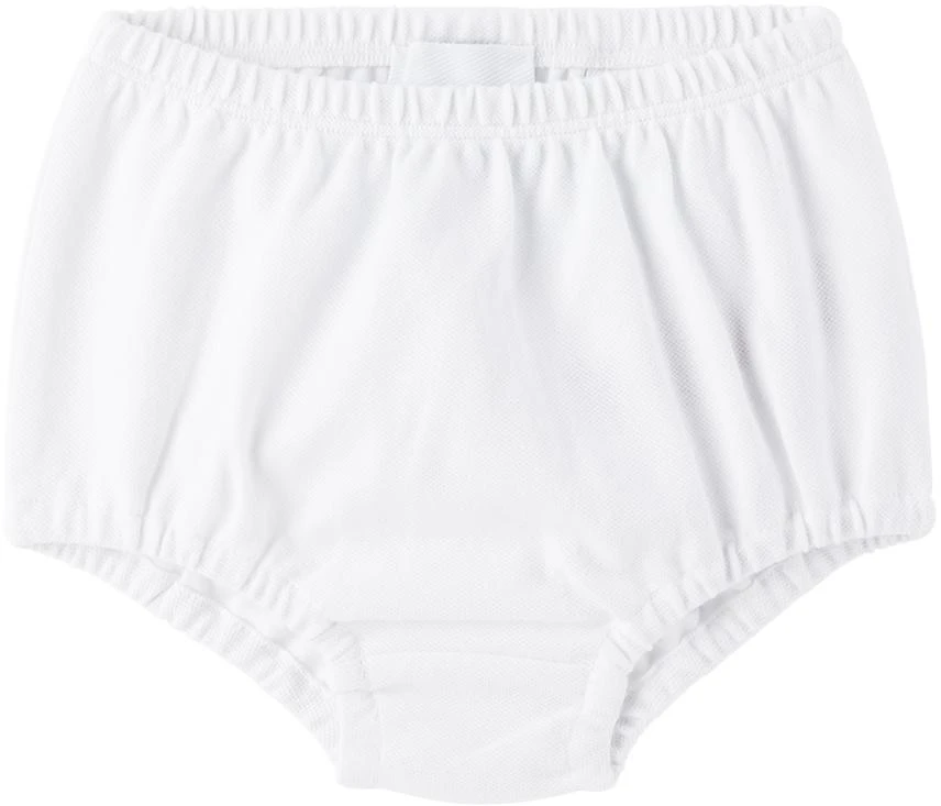 商品Burberry|白色格纹婴儿连衣裙 & 短裤套装,价格¥1979,第3张图片详细描述