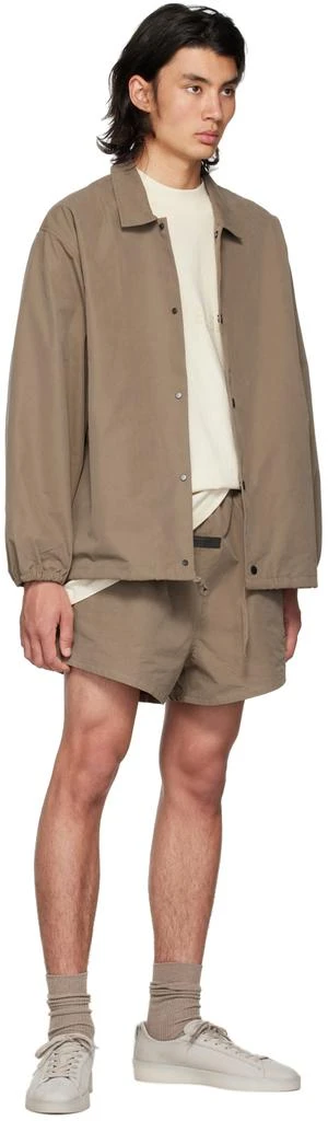 商品Essentials|Brown Drawstring Jacket,价格¥575,第4张图片详细描述