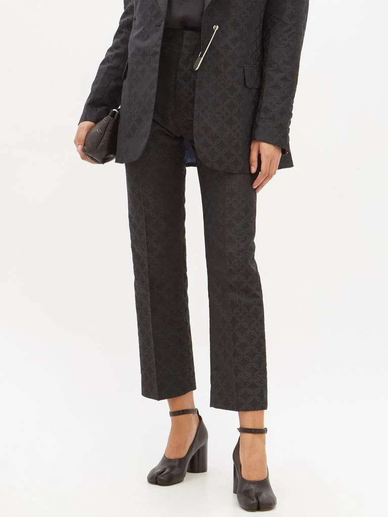 They Them geometric-jacquard twill suit trousers 商品