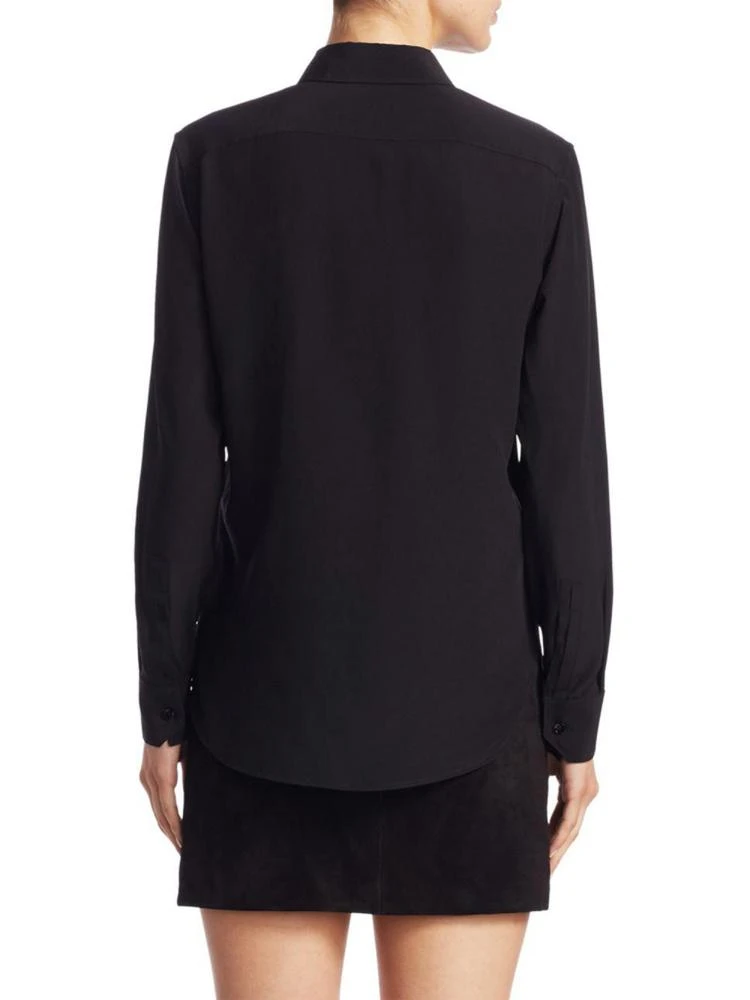 商品Yves Saint Laurent|Saint Laurent - Silk Button-Front Blouse,价格¥7391,第2张图片详细描述