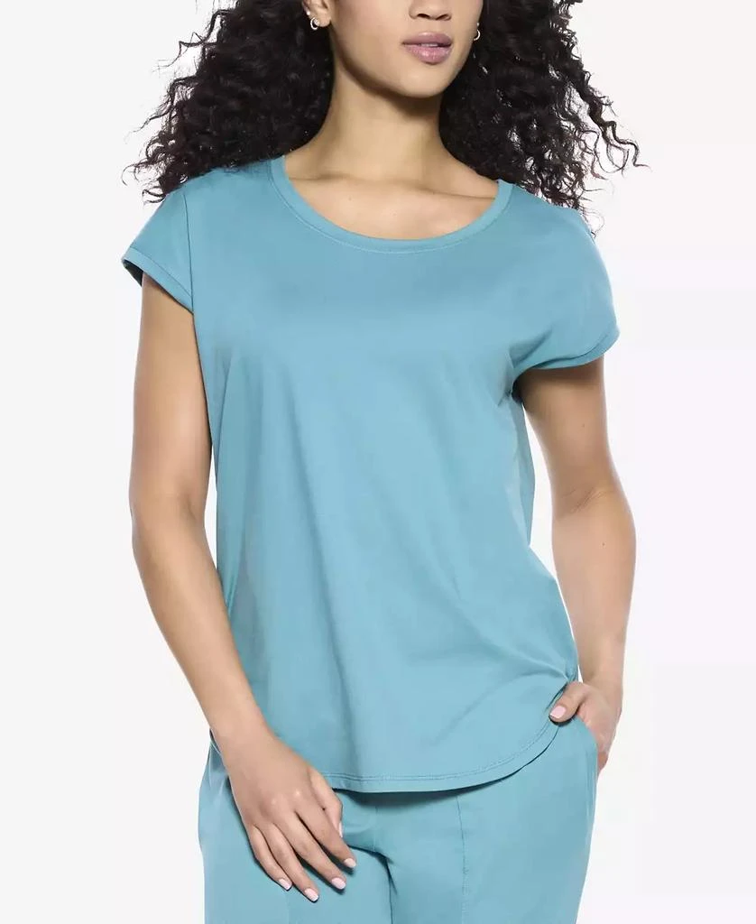 商品Felina|Women's Textured Slub Knit Muscle Tee,价格¥283,第1张图片