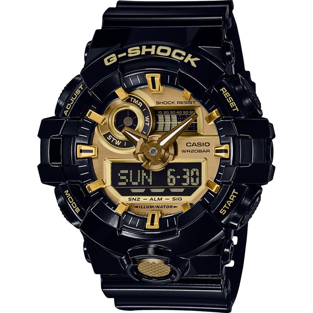 Casio Men's Gold dial Watch商品第1张图片规格展示