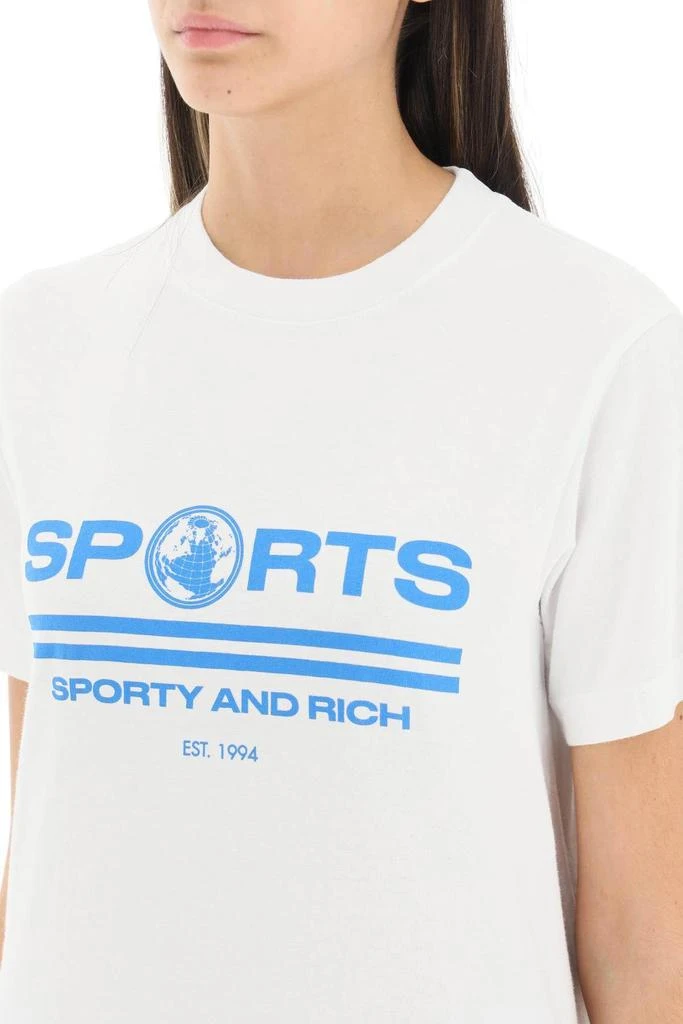 商品Sporty & Rich|HEALTH IS WEALTH T-SHIRT,价格¥184,第5张图片详细描述