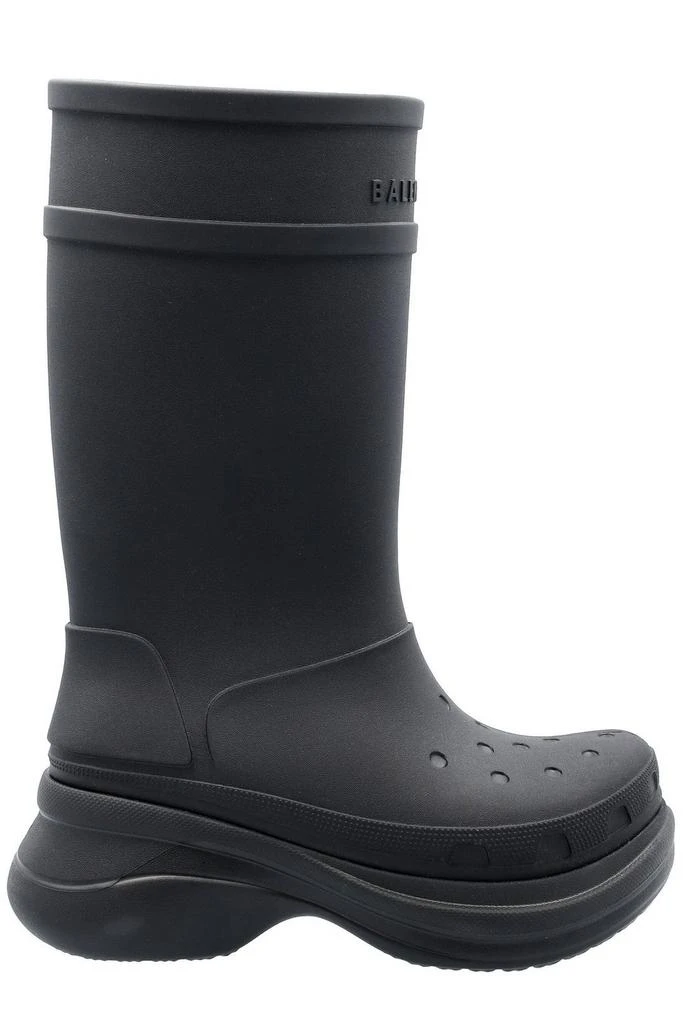 商品Balenciaga|Balenciaga X Crocs Logo Debossed Boots,价格¥5266,第1张图片