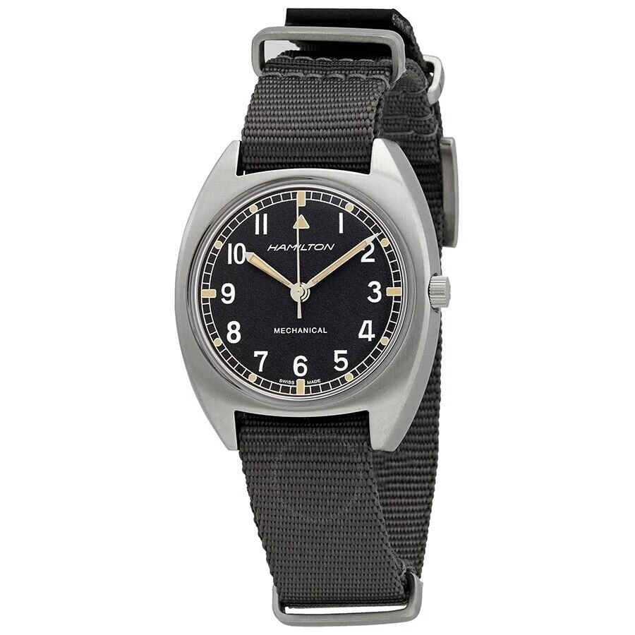 商品Hamilton|Khaki Pilot Pioneer Hand Wind Men's Watch H76419931,价格¥4357,第1张图片