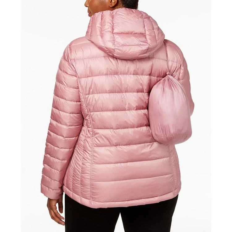 商品32 Degrees|Plus Size Packable Puffer Coat,价格¥680,第2张图片详细描述