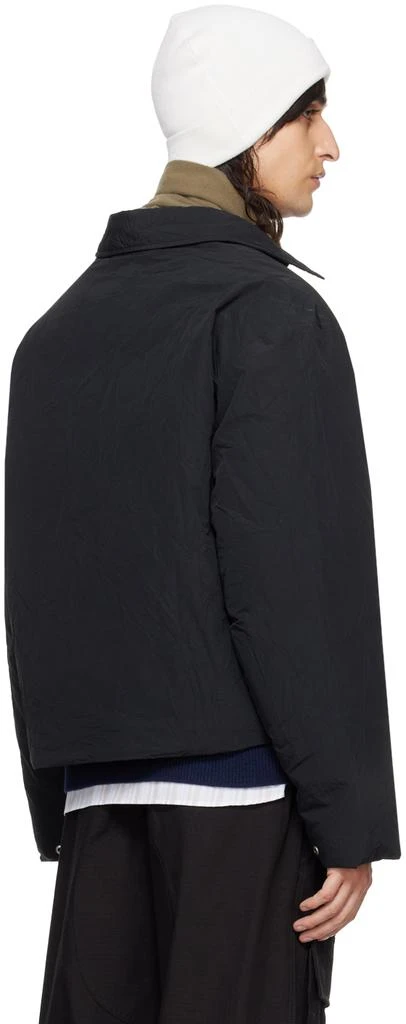 商品Acne Studios|Black Spread Collar Down Bomber Jacket,价格¥7779,第3张图片详细描述