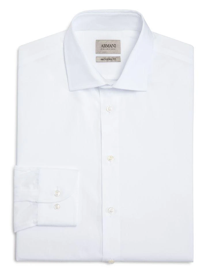 商品Armani|Solid Classic Fit Dress Shirt,价格¥1234,第1张图片