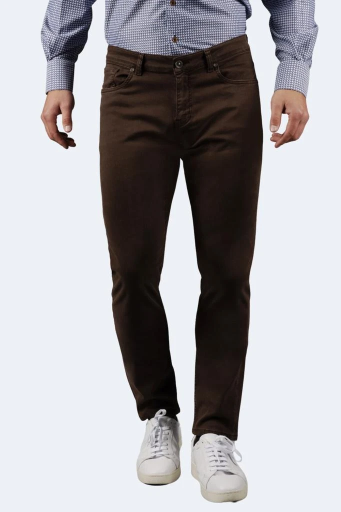 商品American Heritage|Brown Tencel Pants,价格¥1000,第1张图片